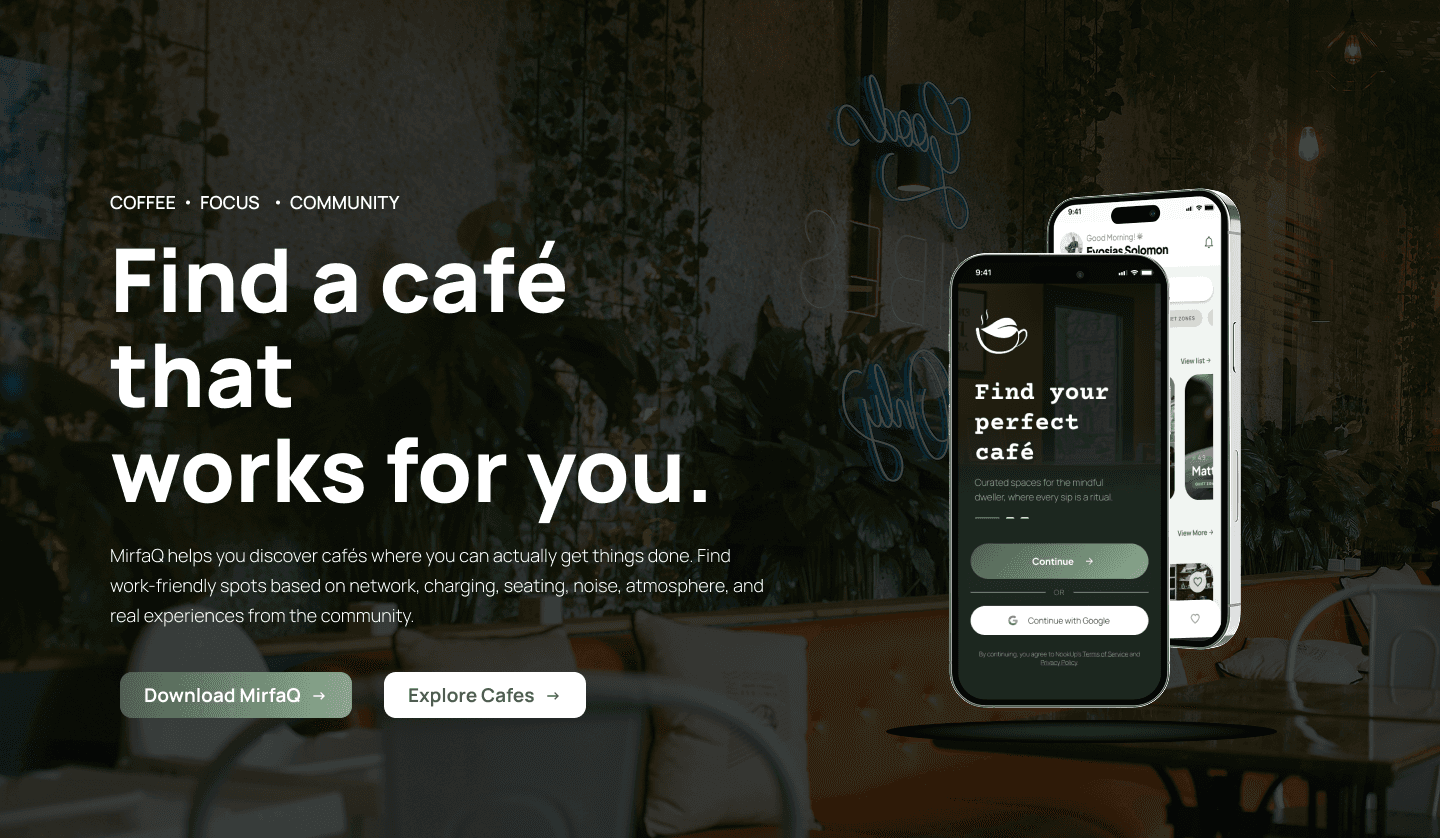 Mirfaq App — Full Stack Web Application Case Study